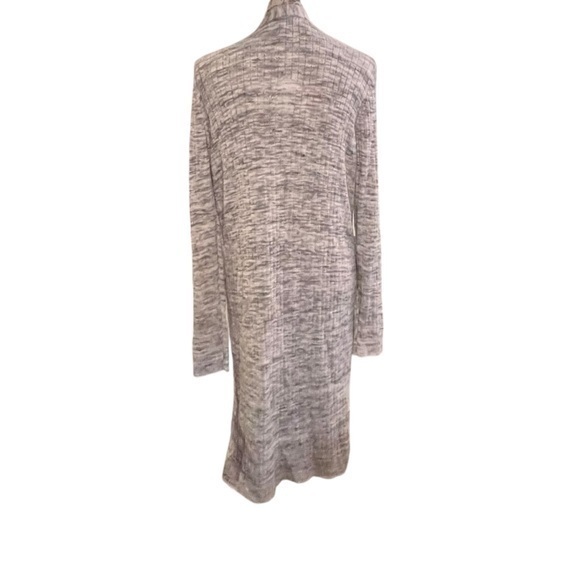 Sonoma Women’s The Everyday Cardigan Sweater Grey Size Large Ribbed NWT Open - Picture 7 of 15